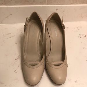 Beige shoes